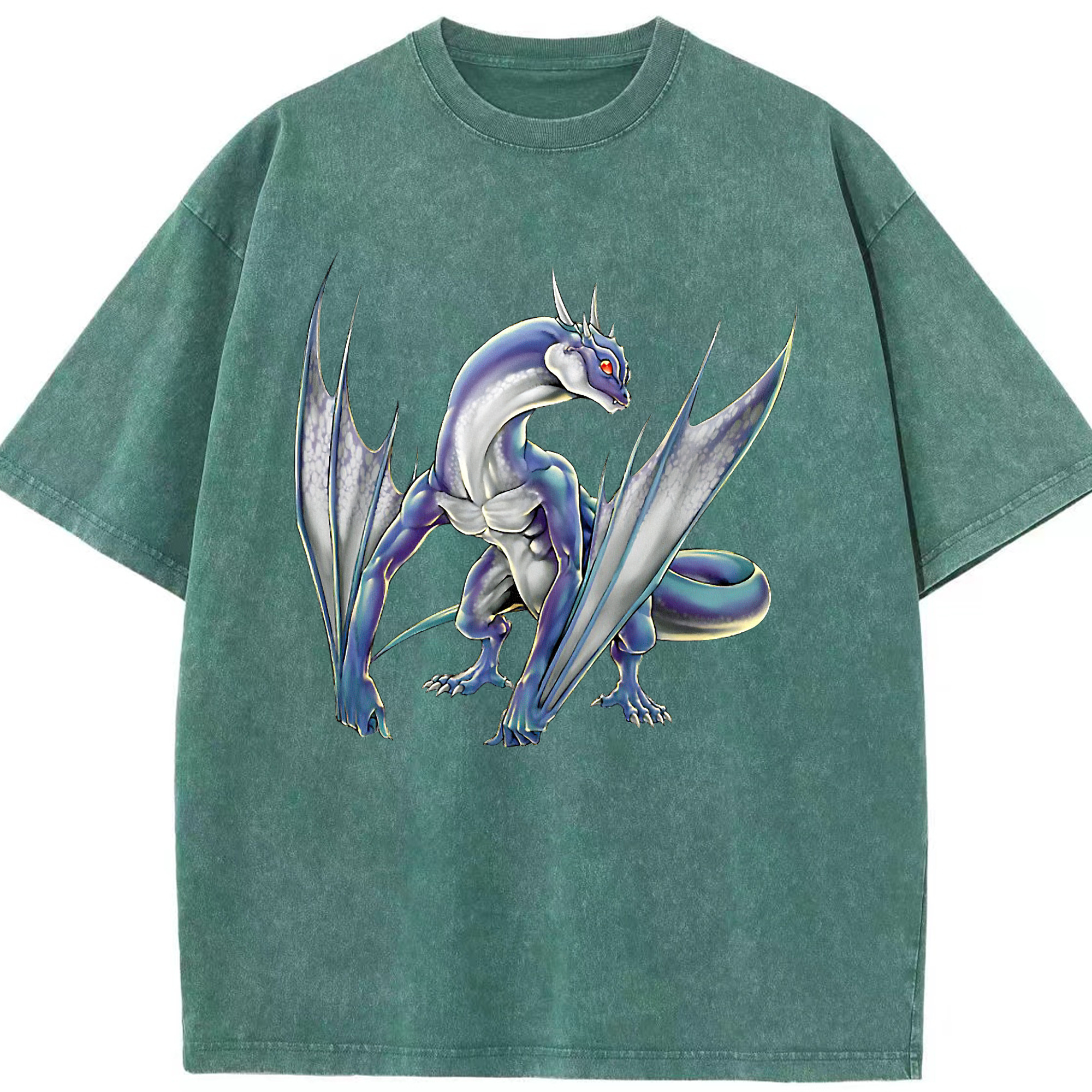 （画像用） 遊☆戯☆王 Yu-Gi-Oh! 綿100% ヴィンテージ風 半袖Tシャツ（フロントプリント）